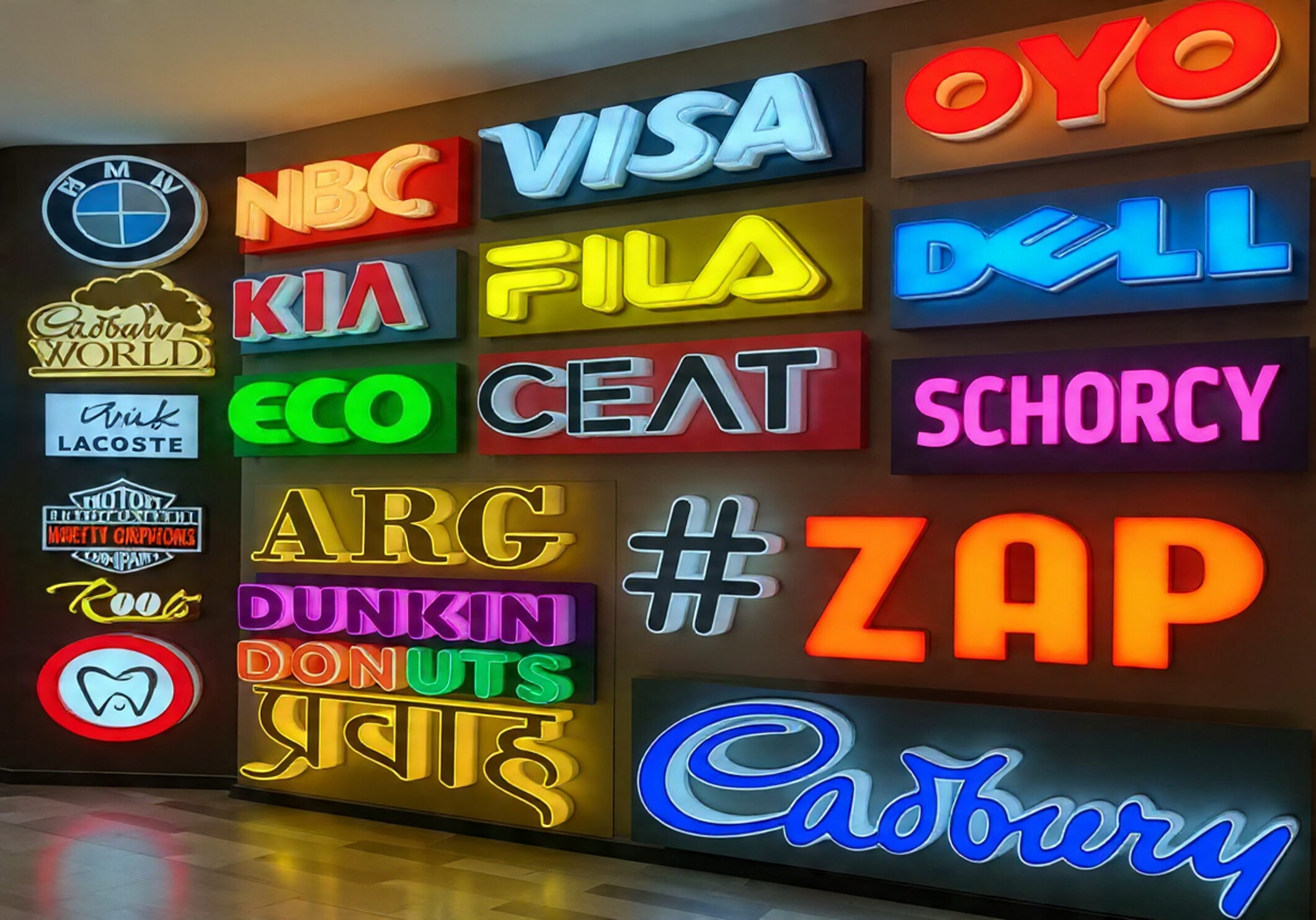 Acrylic Signage 3D & 2D