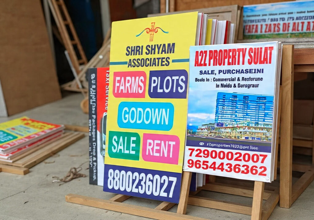 Flex Print with Wooden Frame